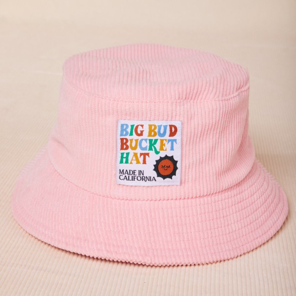 Big Bud Press Bucket Hat in Baby Pink